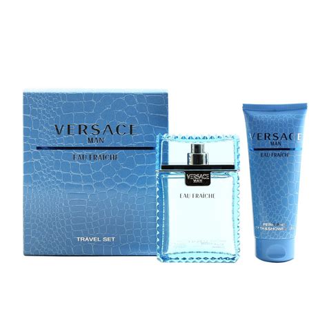 versace cologne eau fraiche set.